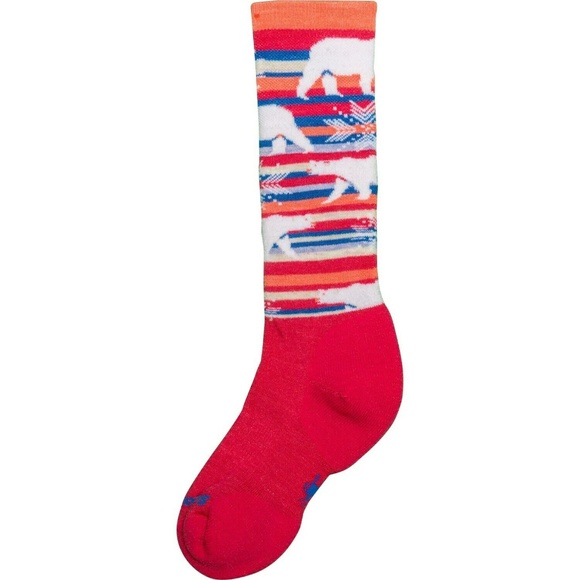 2 prs. Smartwool Sz. L Kids Wintersport Socks - Picture 3 of 4
